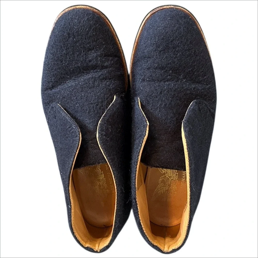 RARE‎ Mark McNairy CASHMERE Chukka Boots Navy Made England UK 7 US 8 Ridgeway